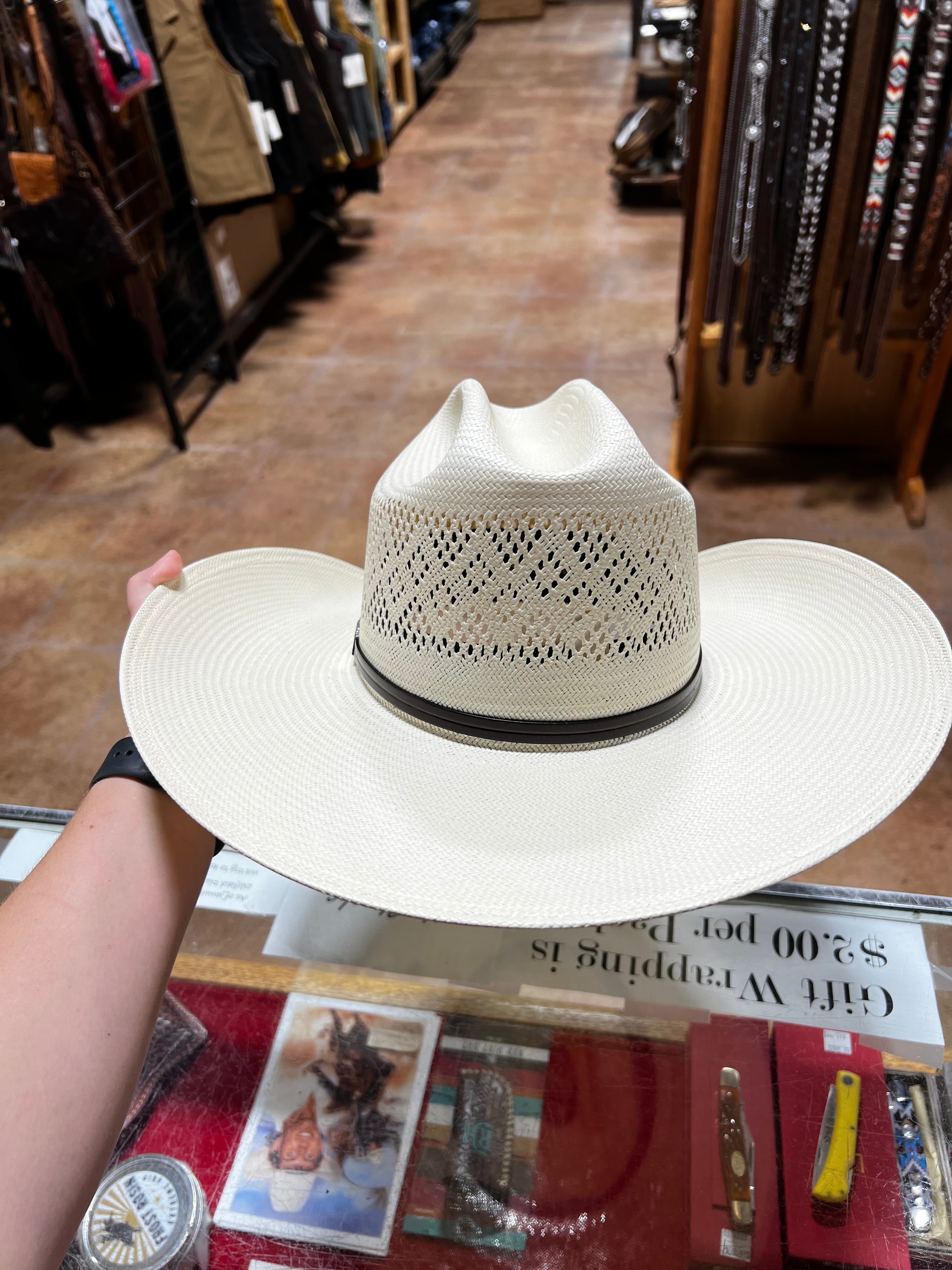 Resistol George Strait Jaxon Straw Hat