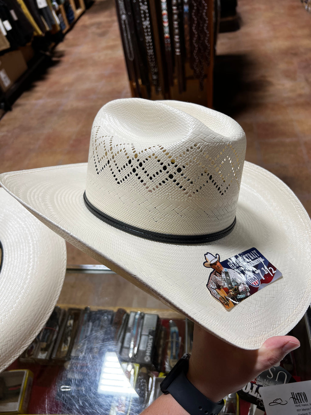 Resistol George Strait Renner Straw Hat