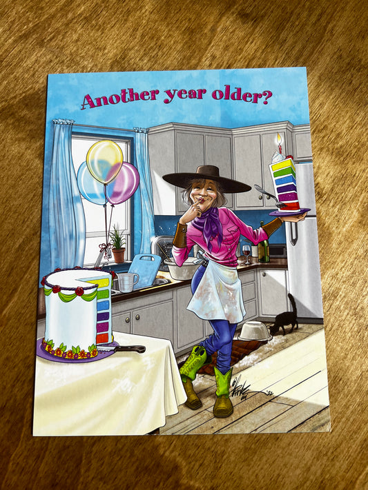 Another Year Older? Birthday Card