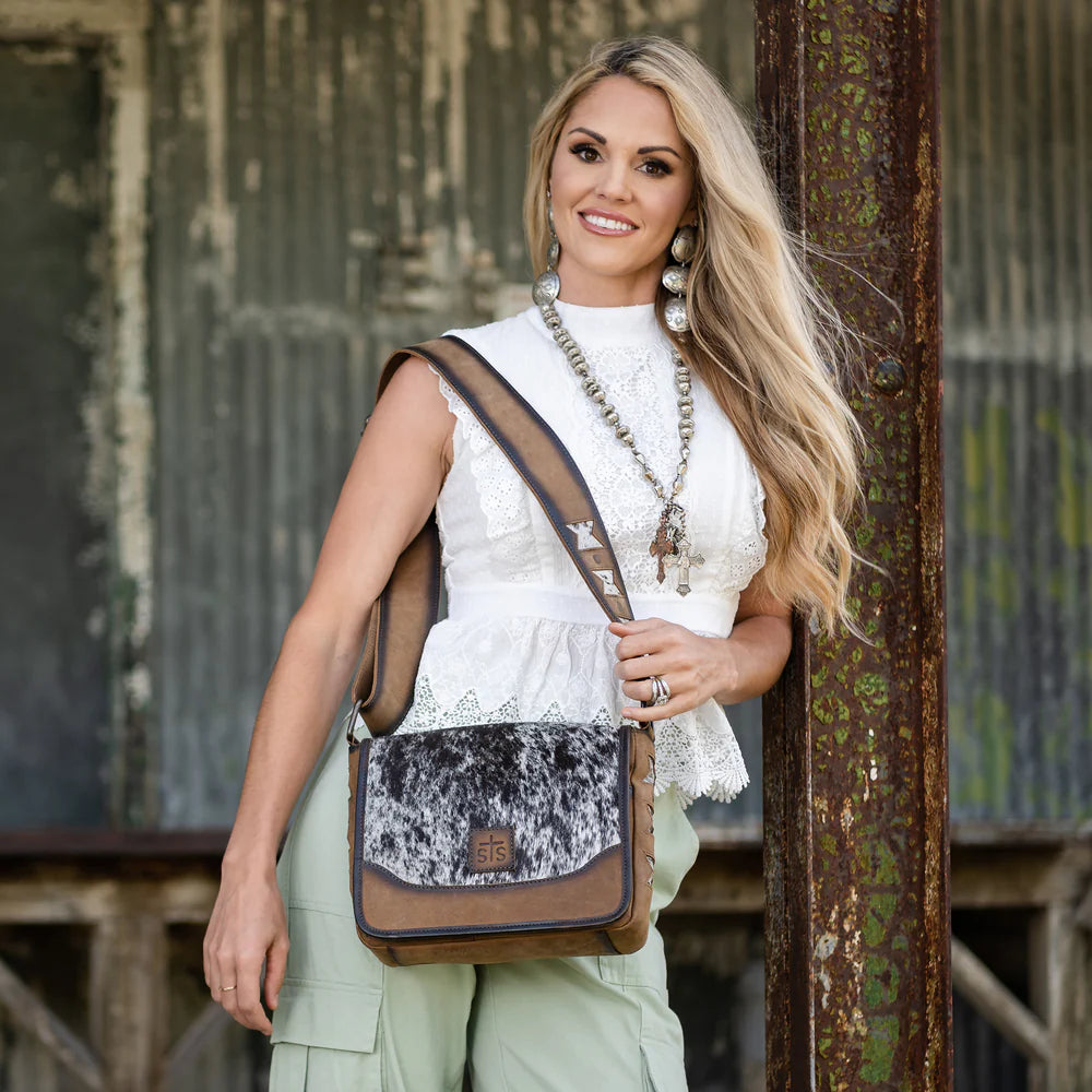 Roswell Cowhide Della Crossbody