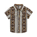 Wrangler® Baby Boy Short Sleeve Shirt - Brown (112365634)