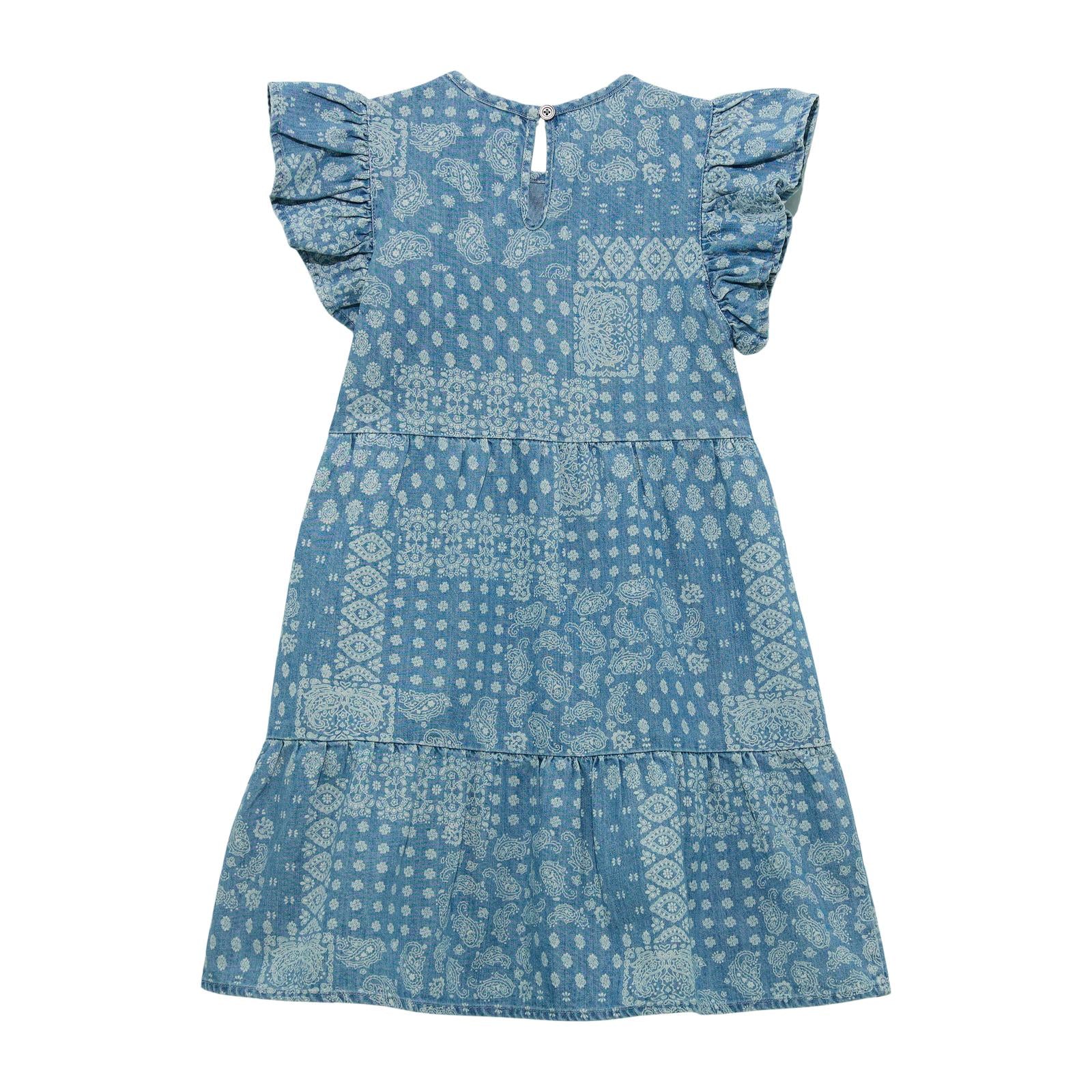 Wrangler Girl’s Blue Bandana Dress (5062)