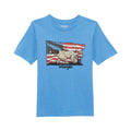 Wrangler® Boys Short Sleeve T-Shirt - Azure Blue Heather