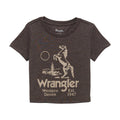 Wrangler® Baby Boy Graphic Short Sleeve Shirt - Ganache Heather