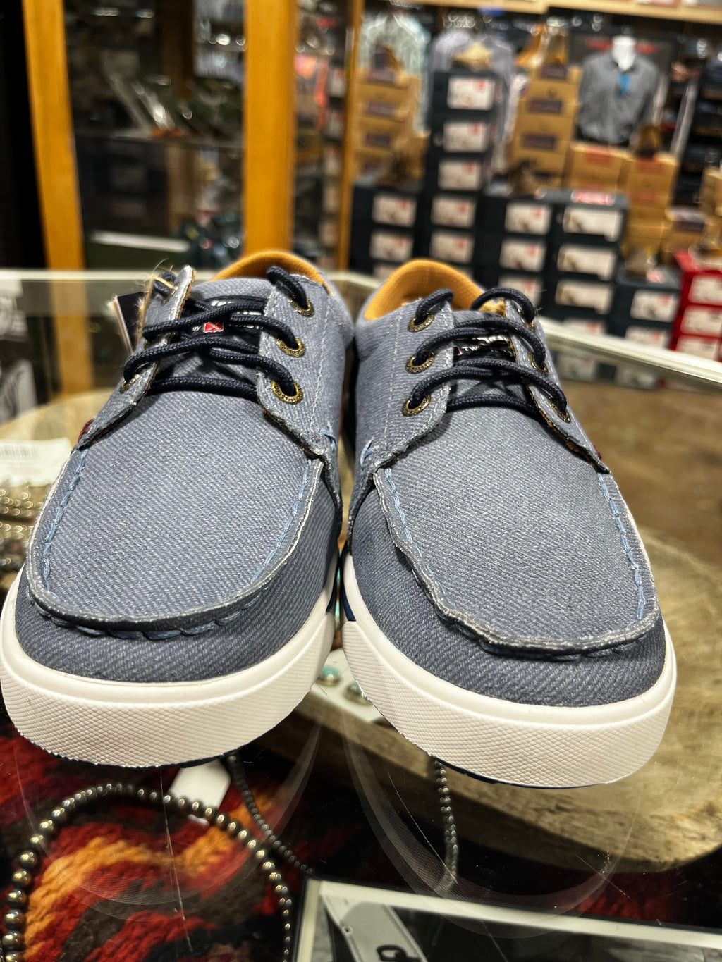 Denim Blue Twisted X Kids Kicks