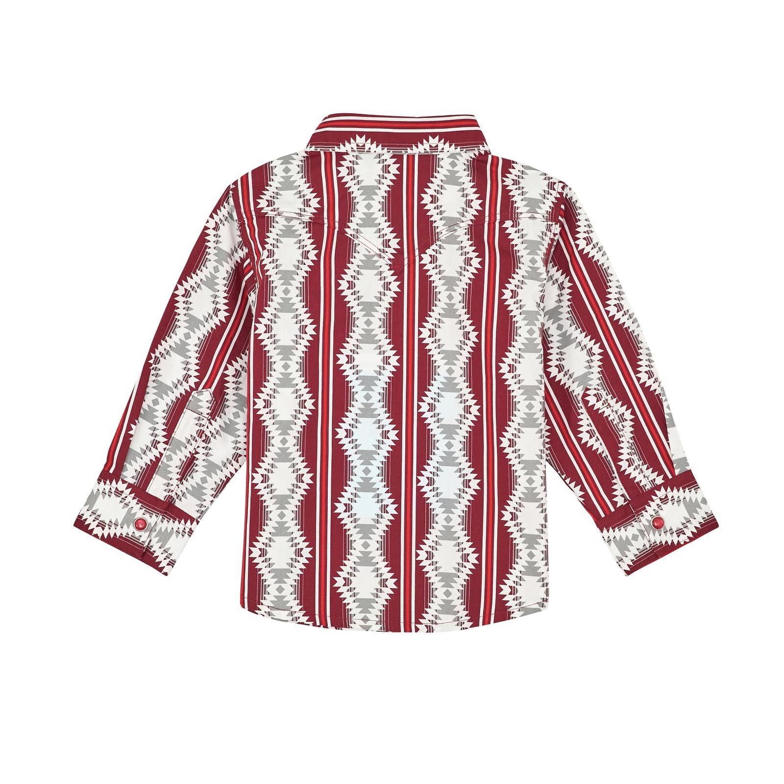 Wrangler Baby Red Patterned Shirt (7736)