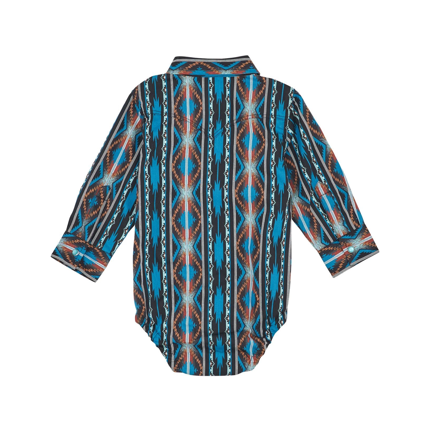 Wrangler Baby Turquoise Onesie