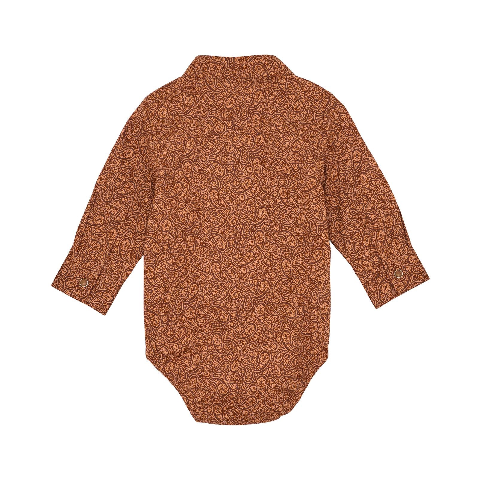 Wrangler Rustic Brown Onesie