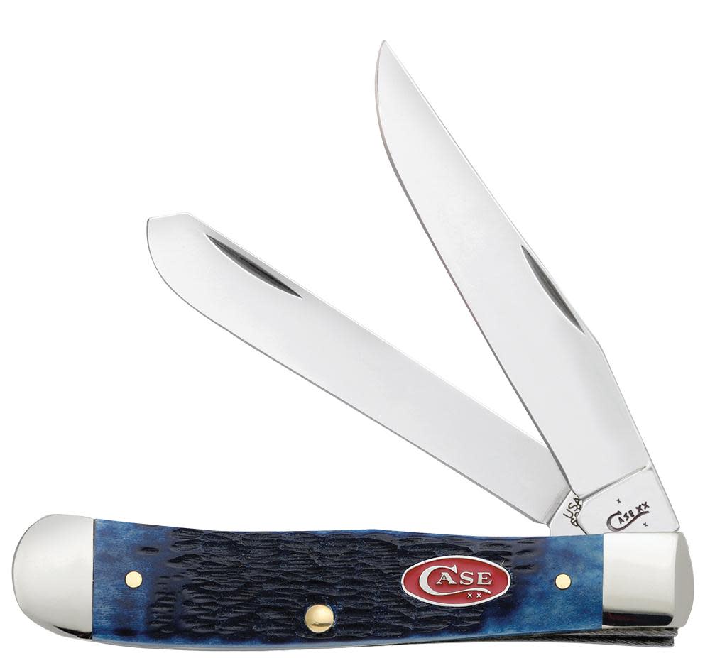 Case Rogers Jig Navy Blue Bone Trapper (07051)