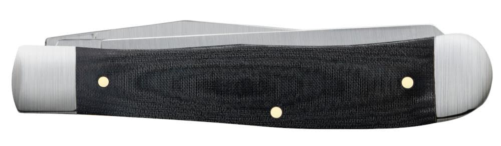 Case Smooth Black Micarta® Trapper (27730)