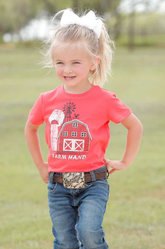 Farm hand cruel girls shirt