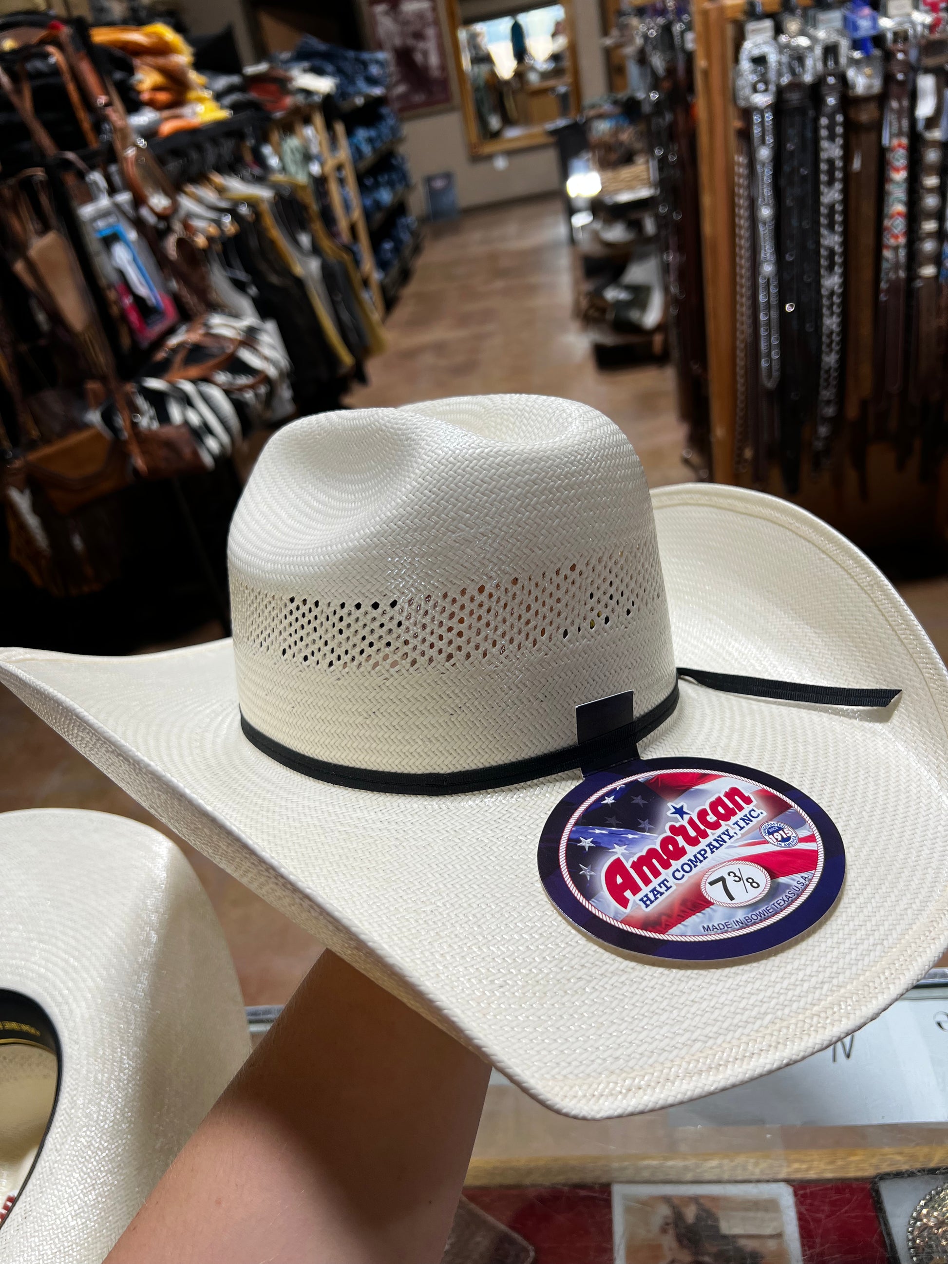 American made top straw hats