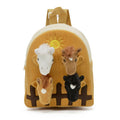 11" Farm Animal Backpack (w/ Horses)