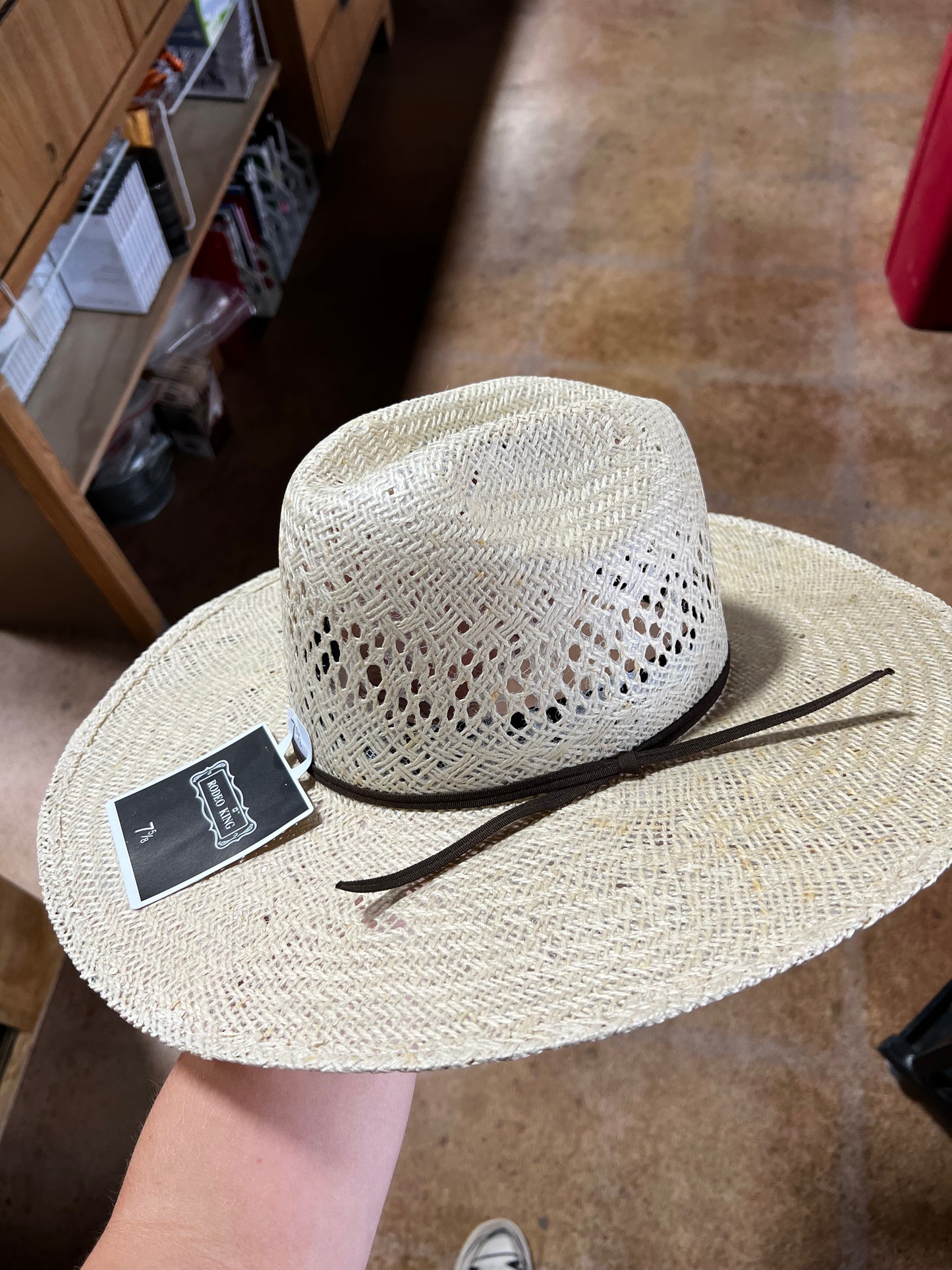 Rodeo King Jute 5” Brim Straw Hat