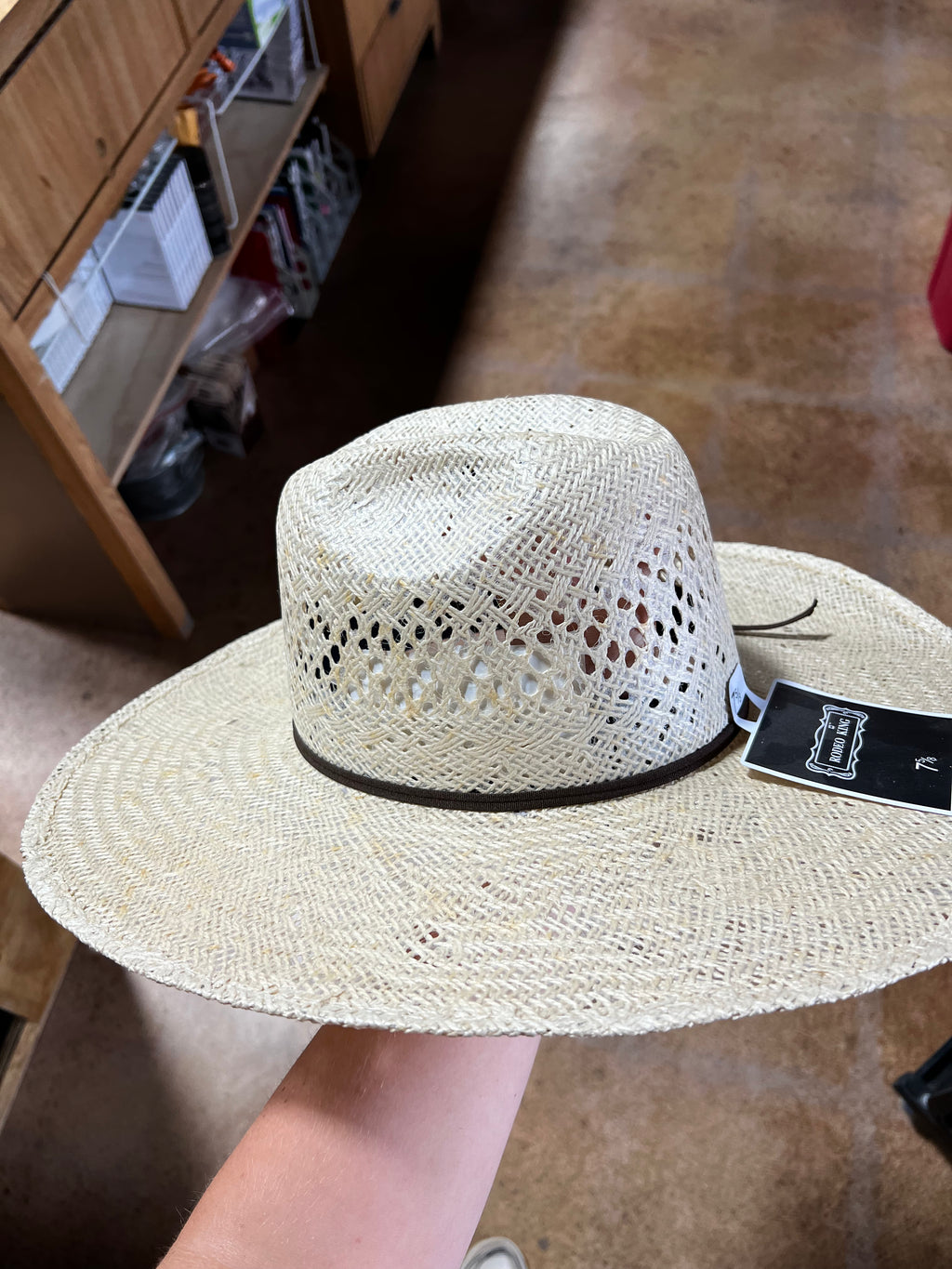 Rodeo King Jute 5” Brim Straw Hat