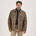 Wrangler® Western Lined Barn Coat - Morel