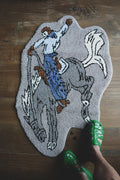 Bronc Buster Rodeo Rug