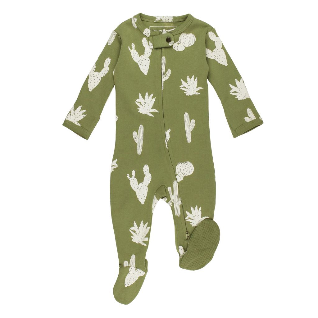 Sage Cactus Footie
