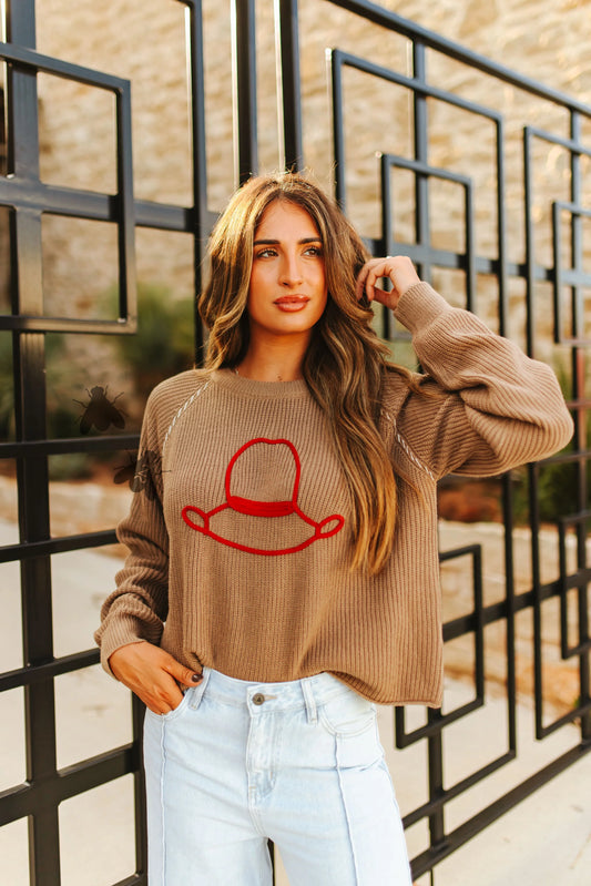 Hats Off Knit Taupe