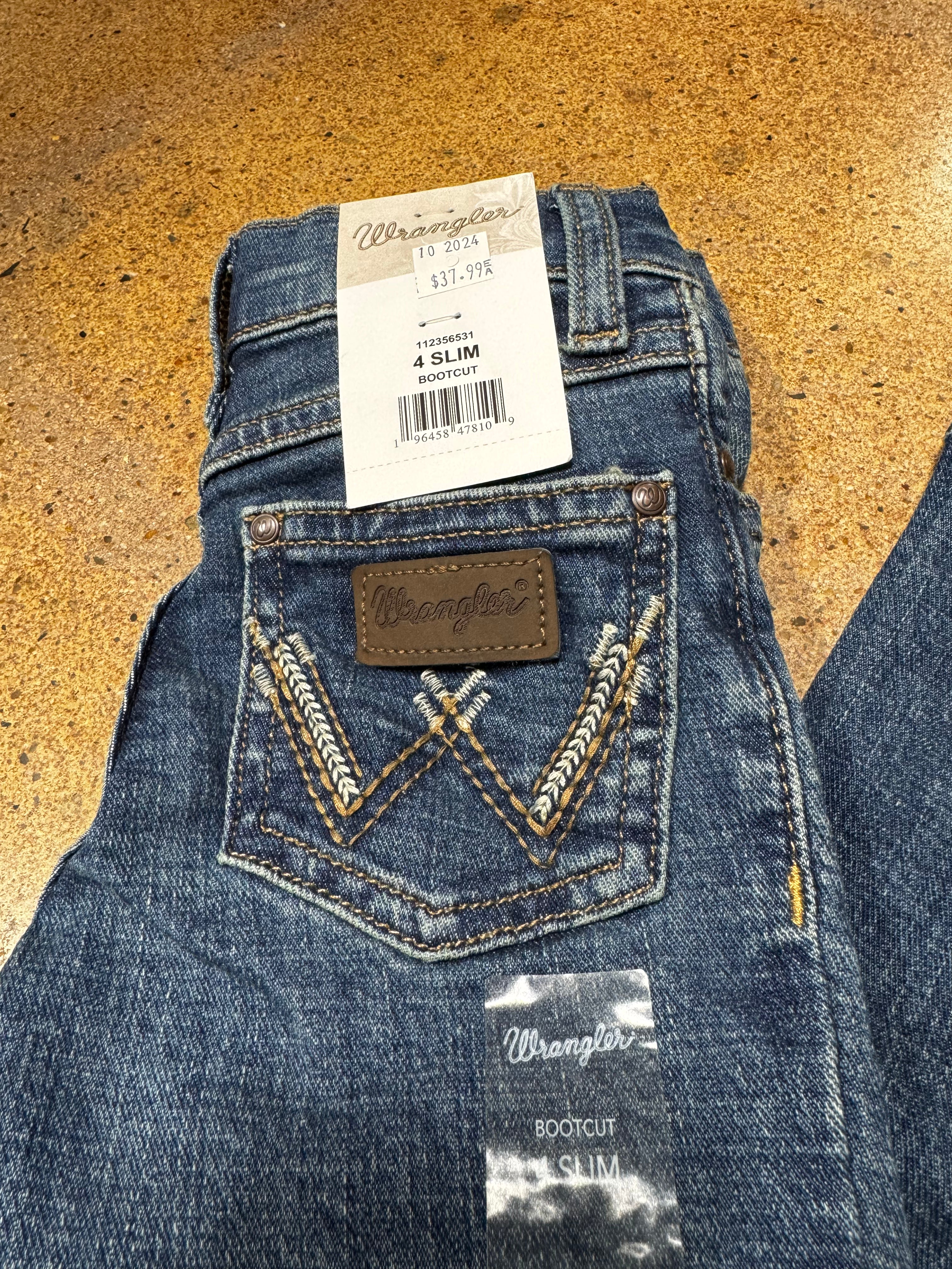 Wrangler Girl’s Bootcut Jeans (6531)