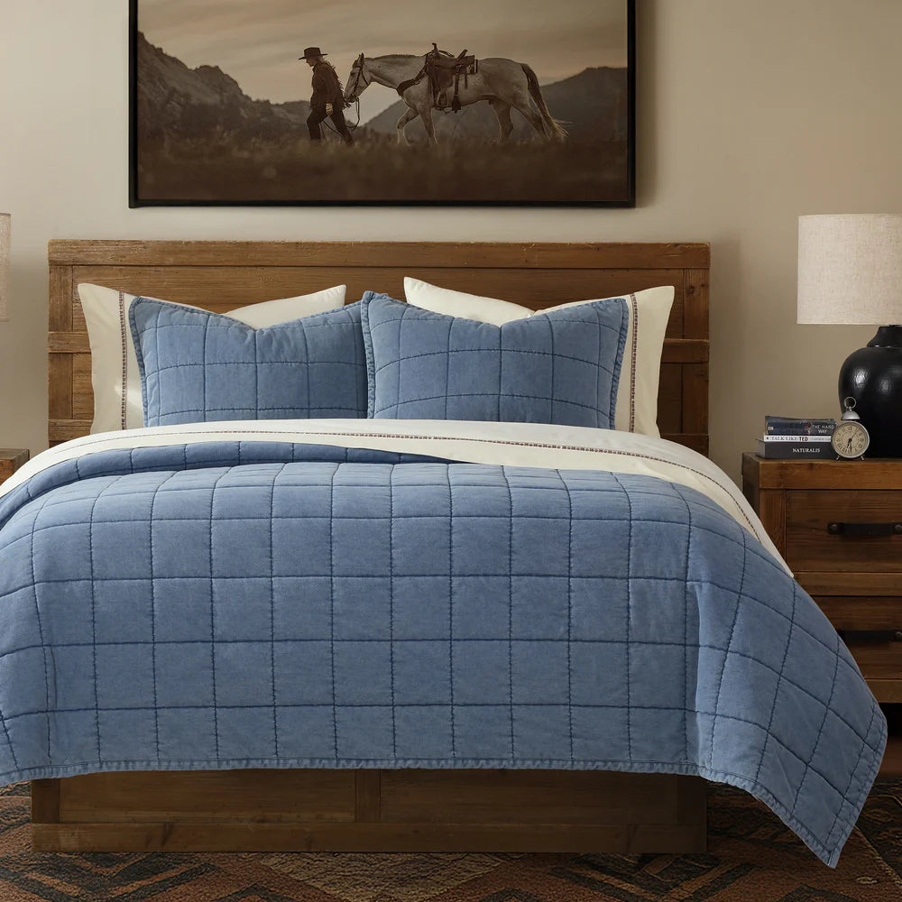 Stone Washed Denim Quilt