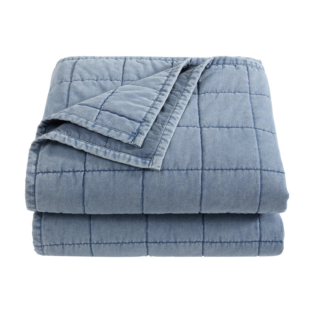 Stone Washed Denim Quilt