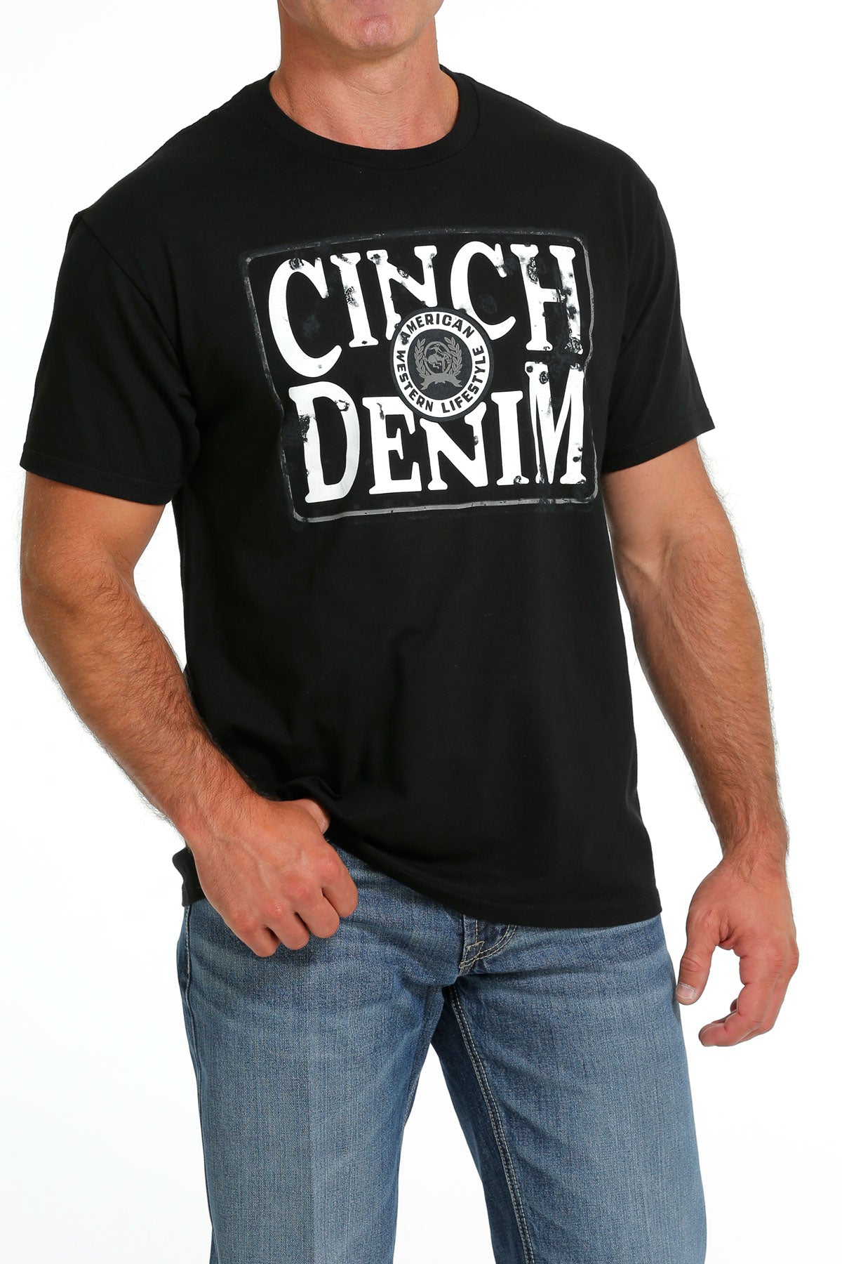 Cinch Men’s Logo Tee (0589)