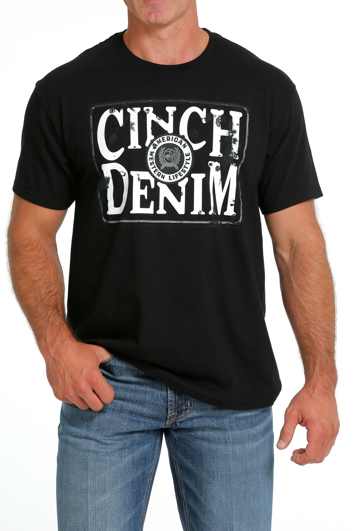 Cinch Men’s Logo Tee (0589)