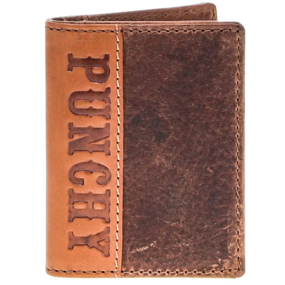 Punchy classic bifold money clip