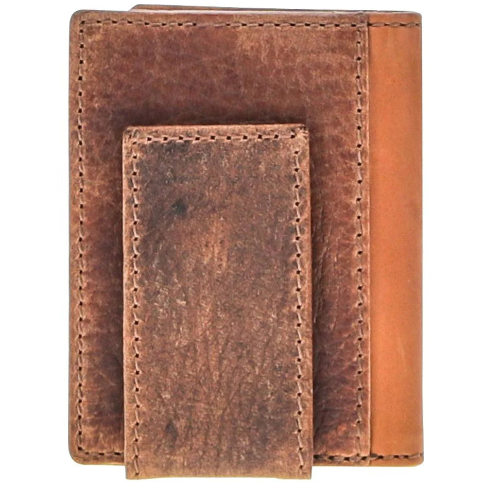 Punchy classic bifold money clip