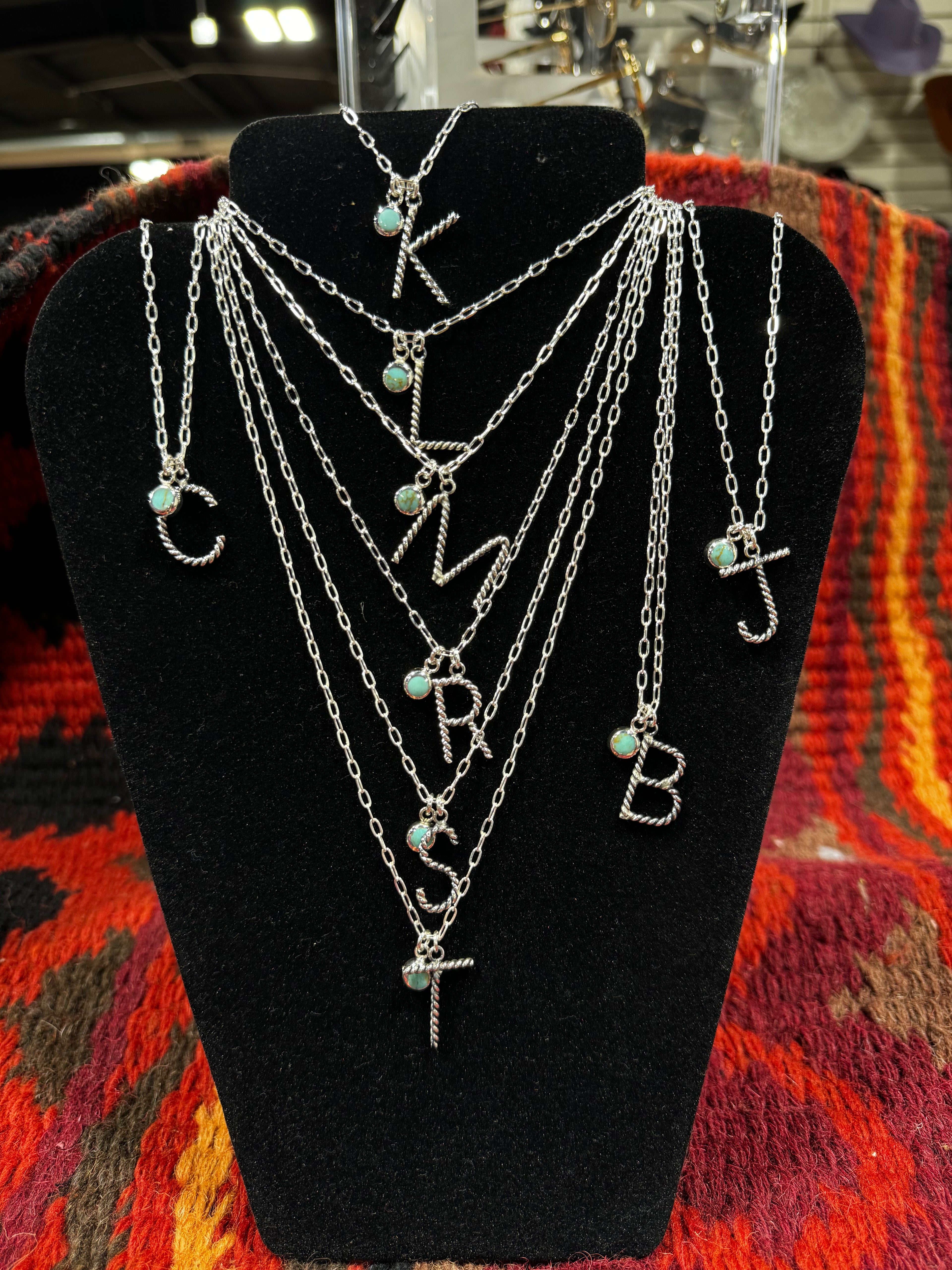 Rope My Letter Necklace