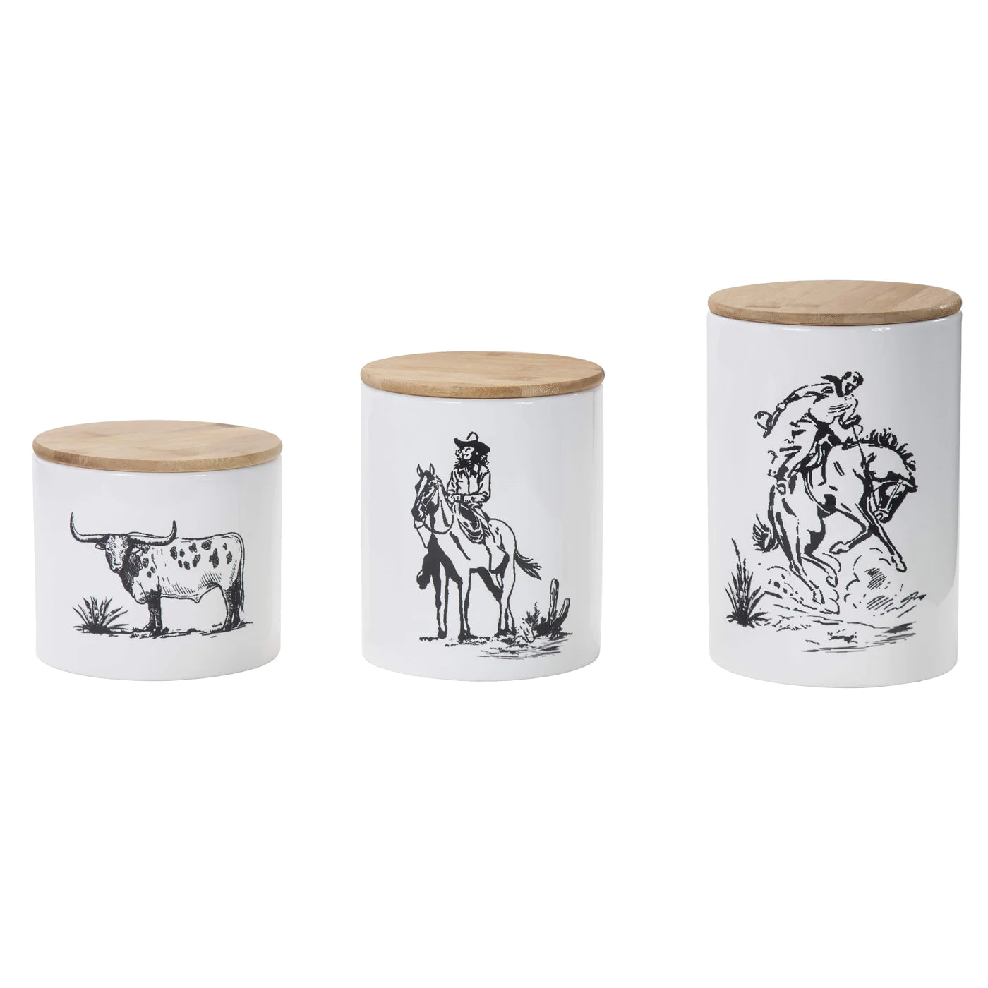Ranch Life 3 PC Canister Set