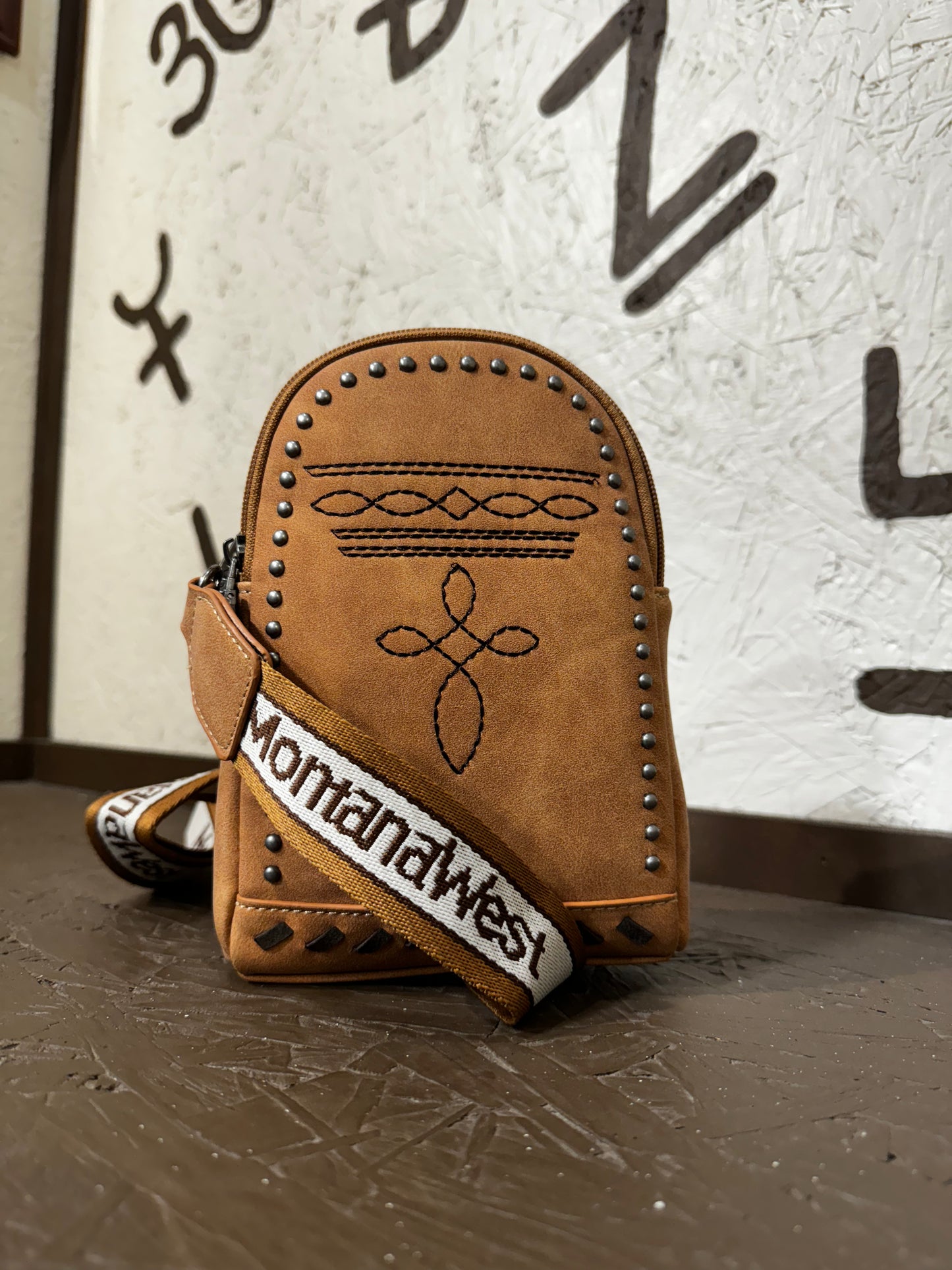 Wrangler Boot Stitch Slinger Bag