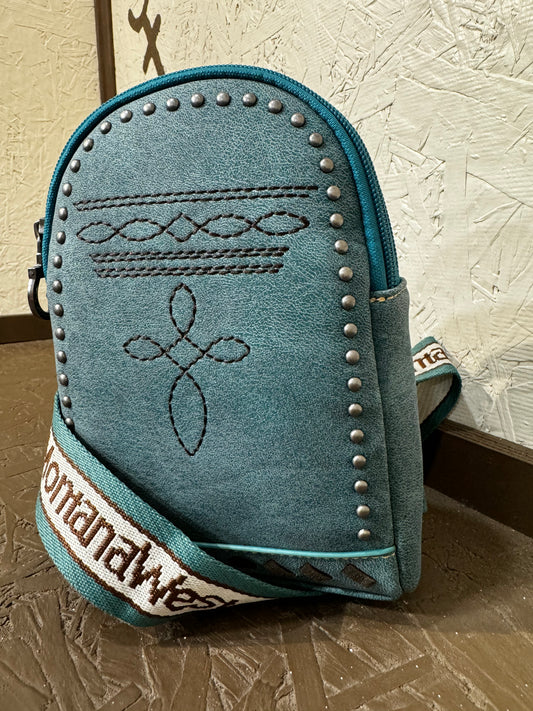 Wrangler Boot Stitch Slinger Bag