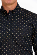 Cinch Men’s Modern Fit Navy Shirt (7060)