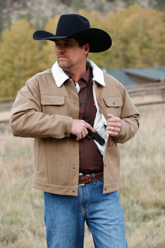 Cinch Wool Concealed Carry Jacket (4007)