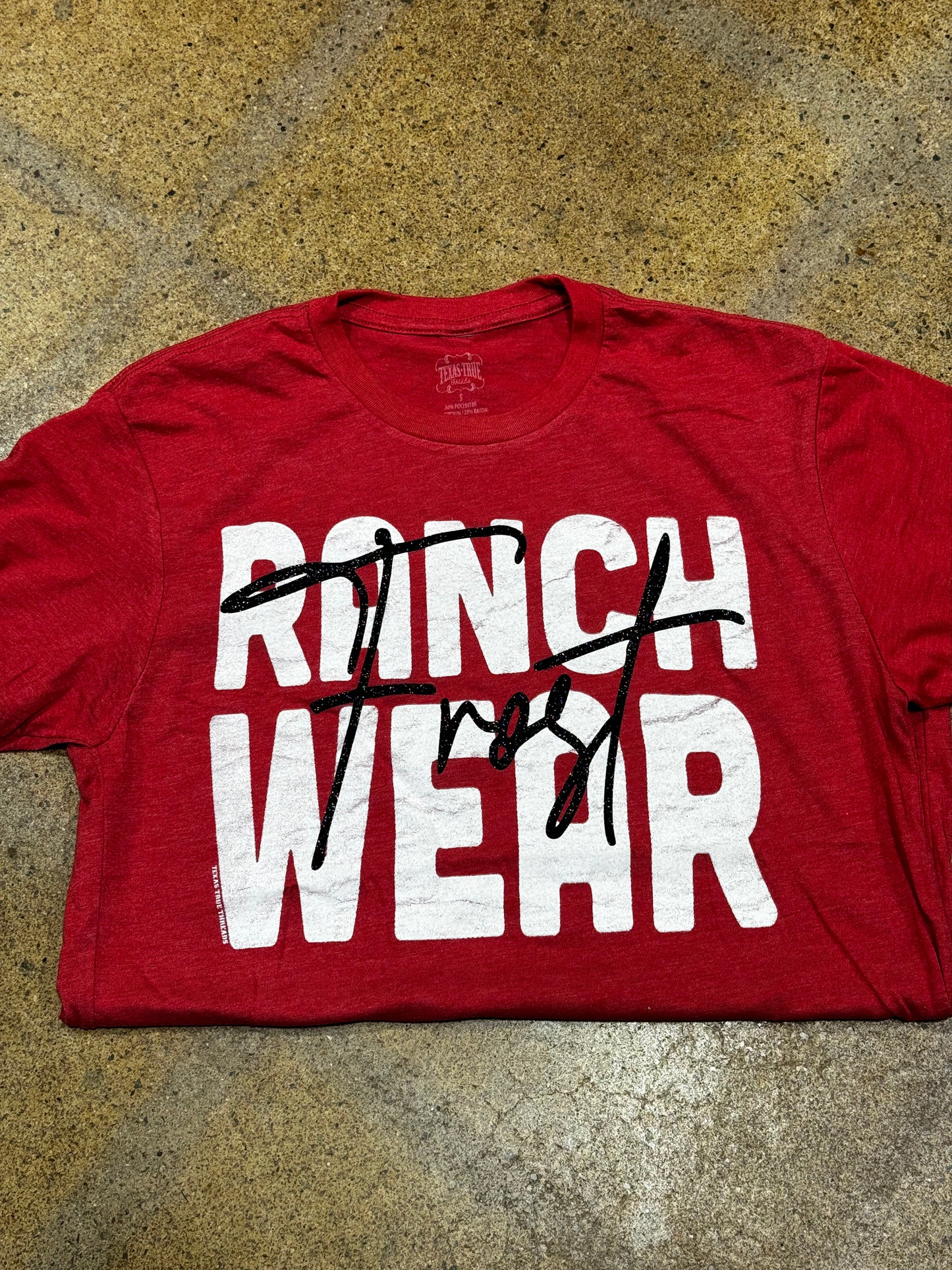 Frost Ranch Wear Script Tee