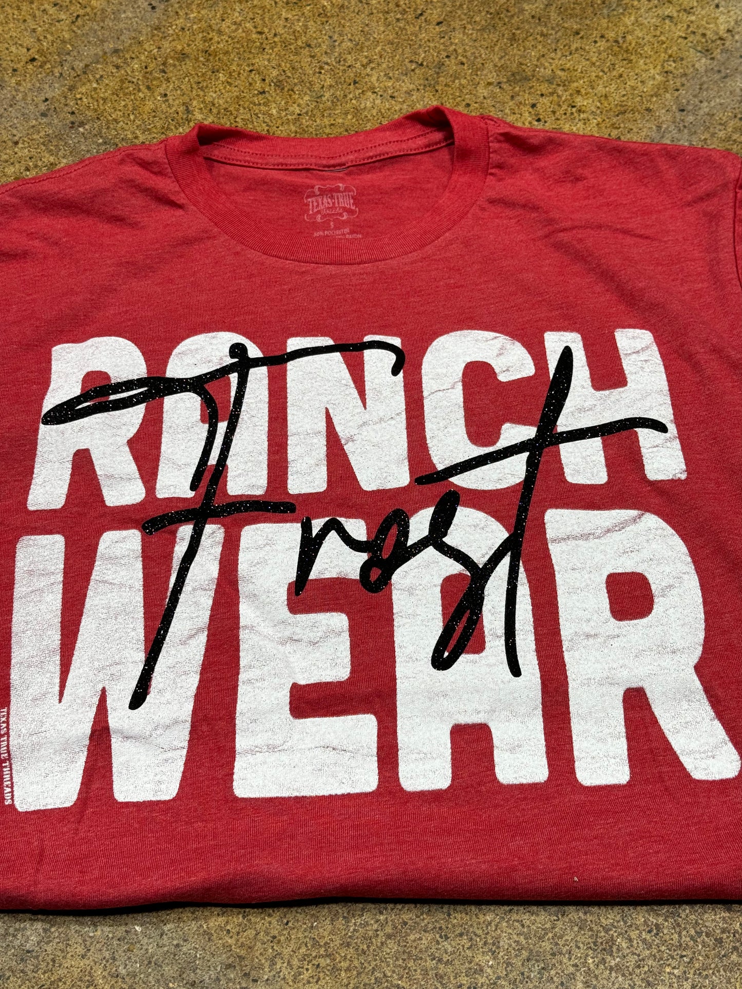 Frost Ranch Wear Script Tee