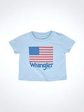 Little Boys light blue Wrangler tee