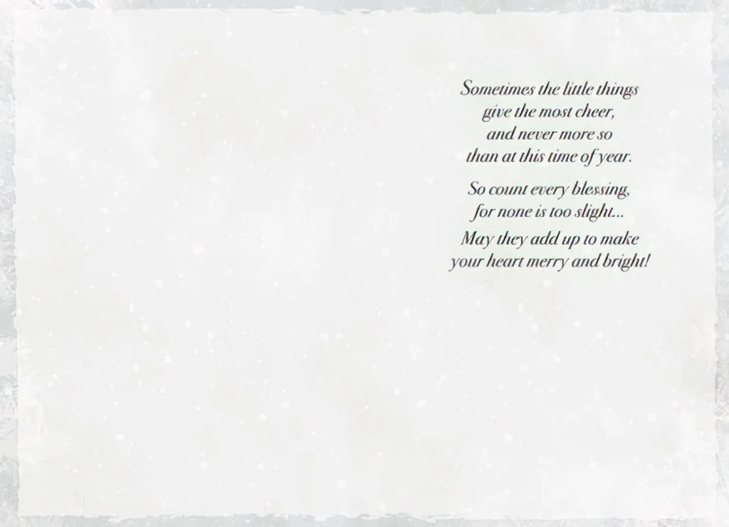 Count Every Blessing, For None Is Too Slight... Card Set