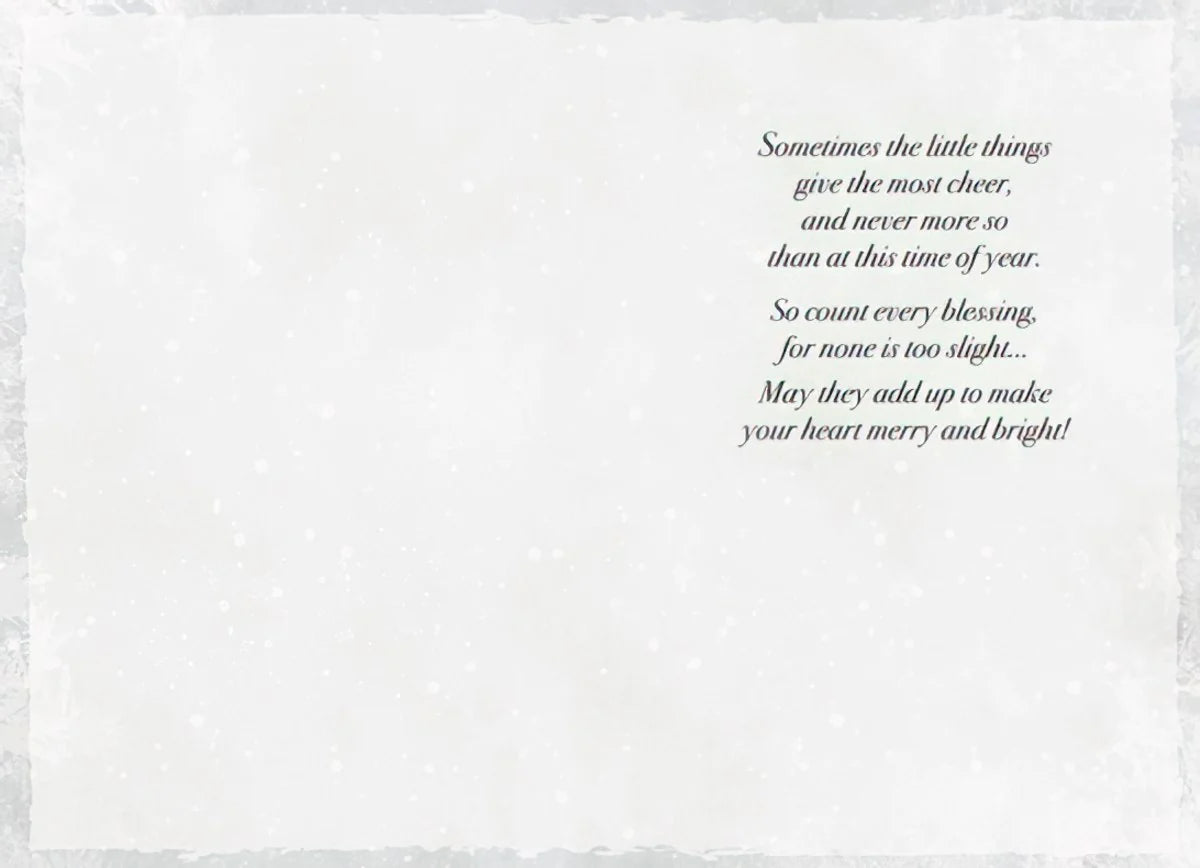 Count Every Blessing, For None Is Too Slight... Card Set