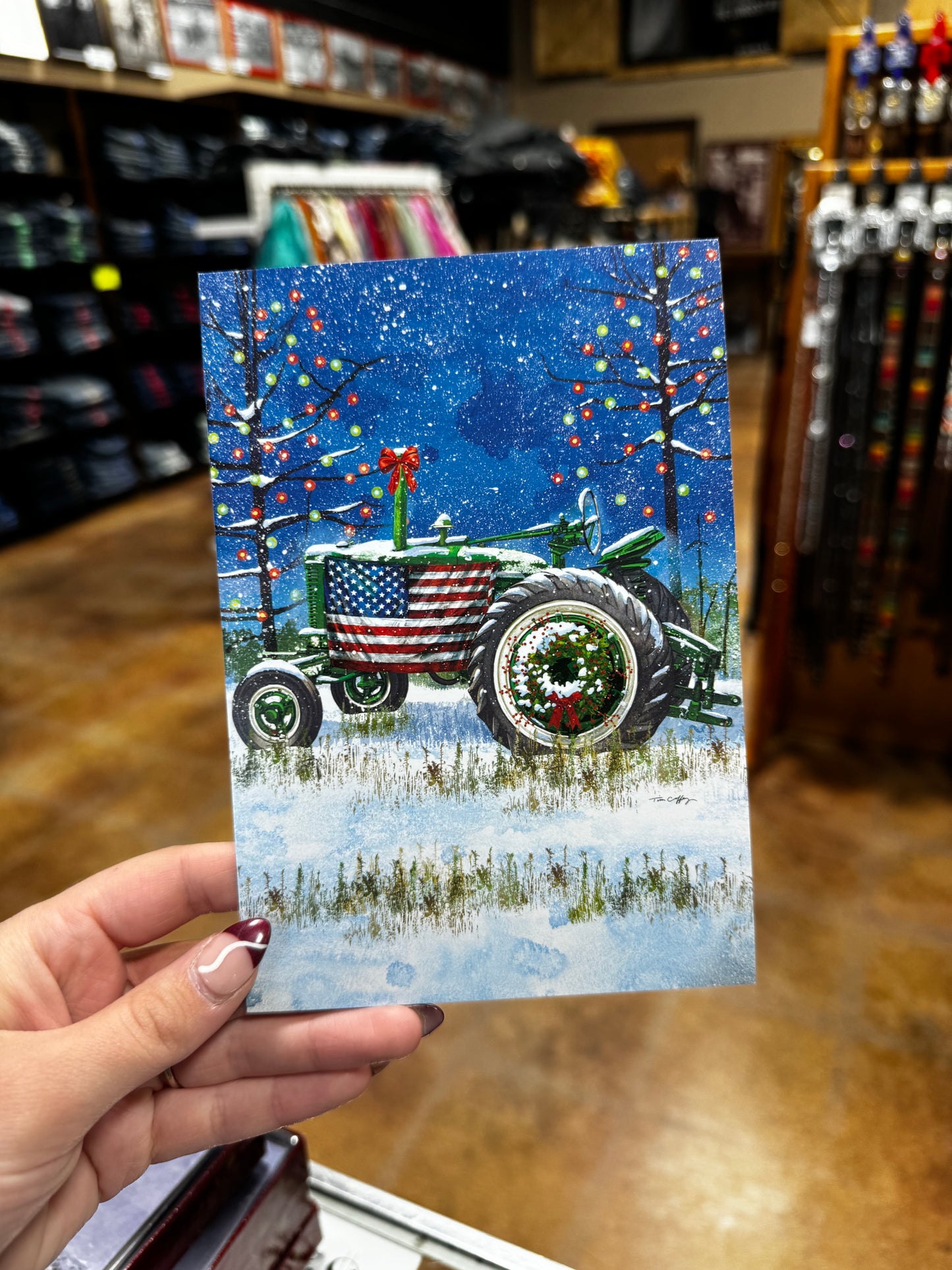 Christmas in the Farm Card Set