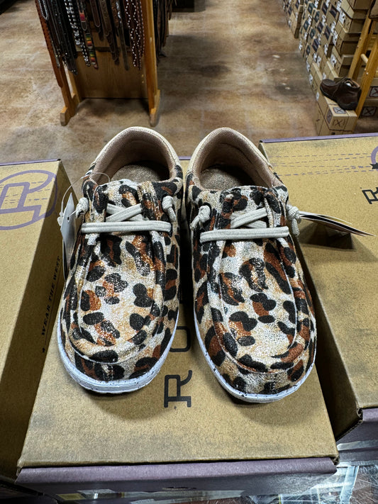 Roper Leopard Kids Shoes (3380)