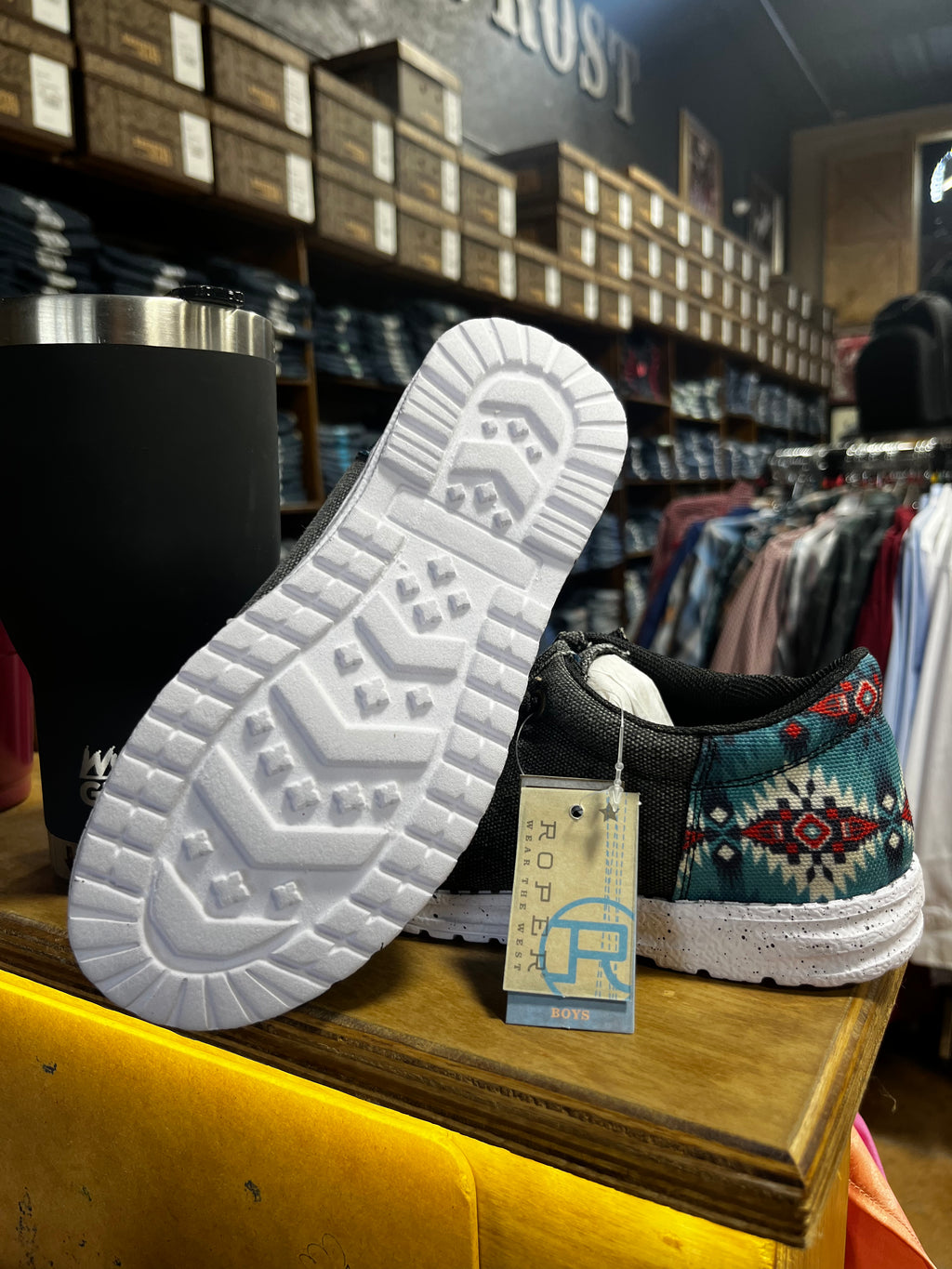 Hang Loose Aztec Roper Shoe