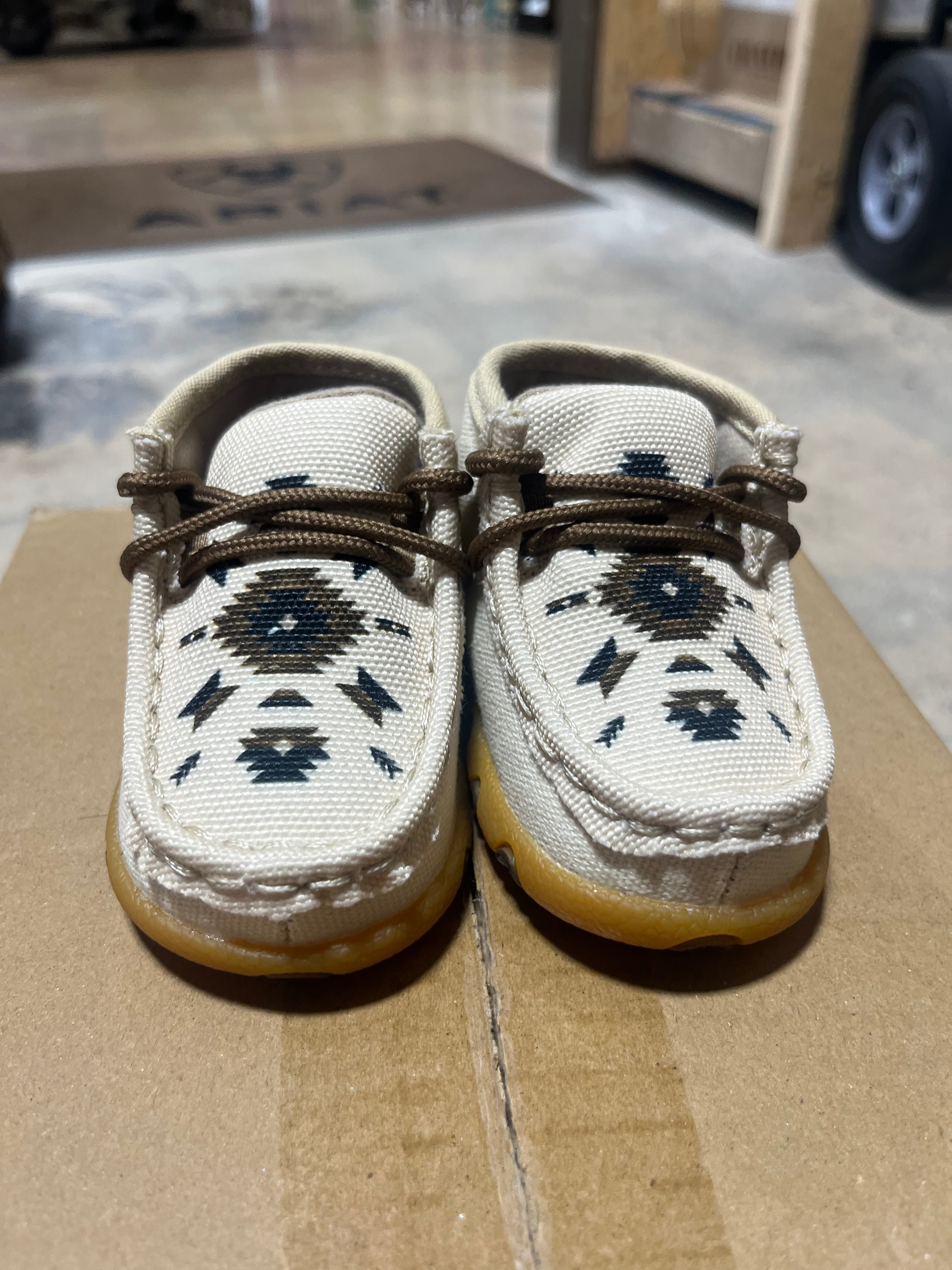 Cream Aztec Kids Moc