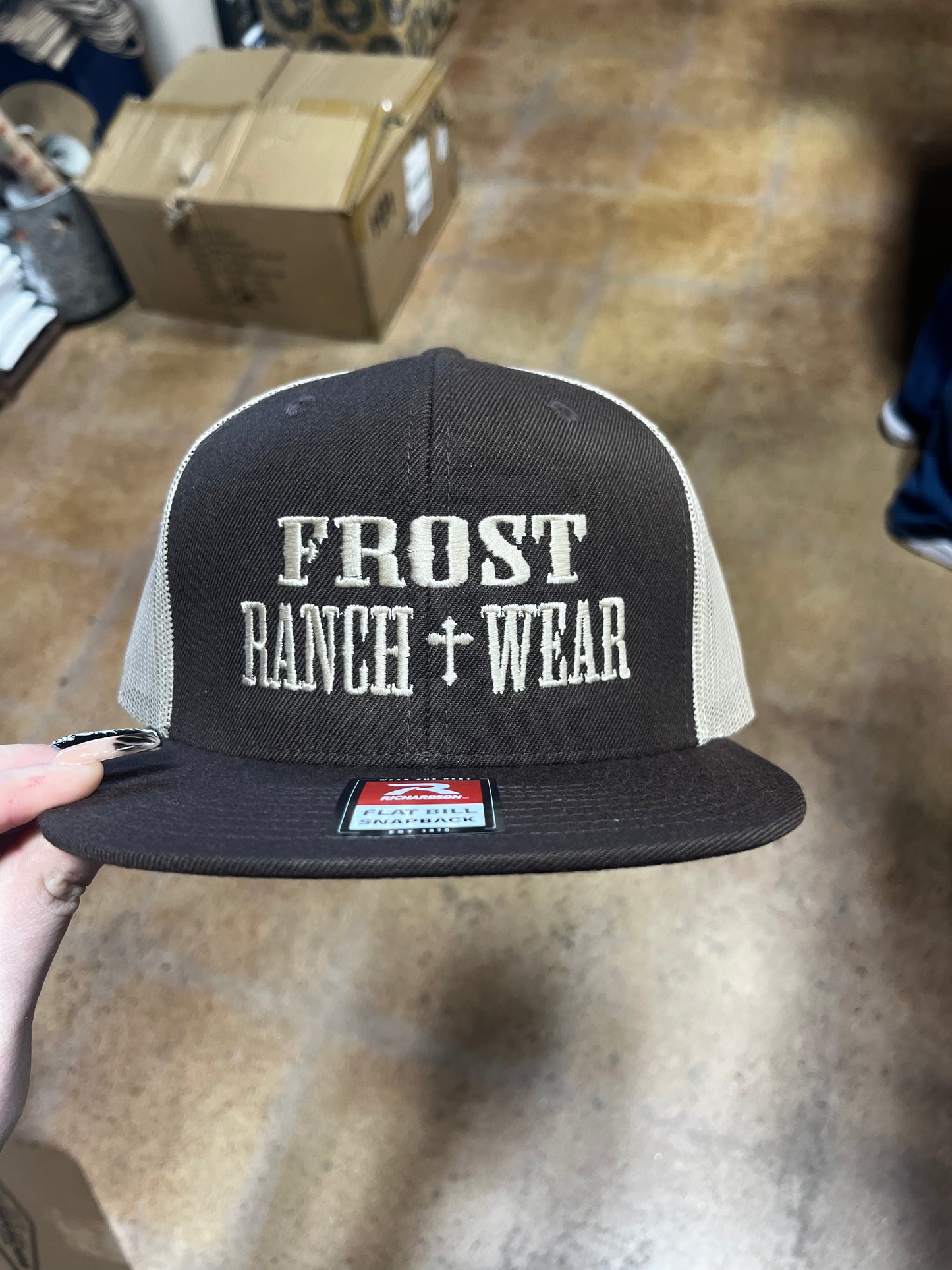 Frost Ranch Wear Embroidery Caps