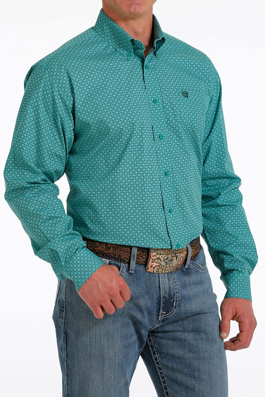 Cinch Classic Turquoise Shirt (5581)