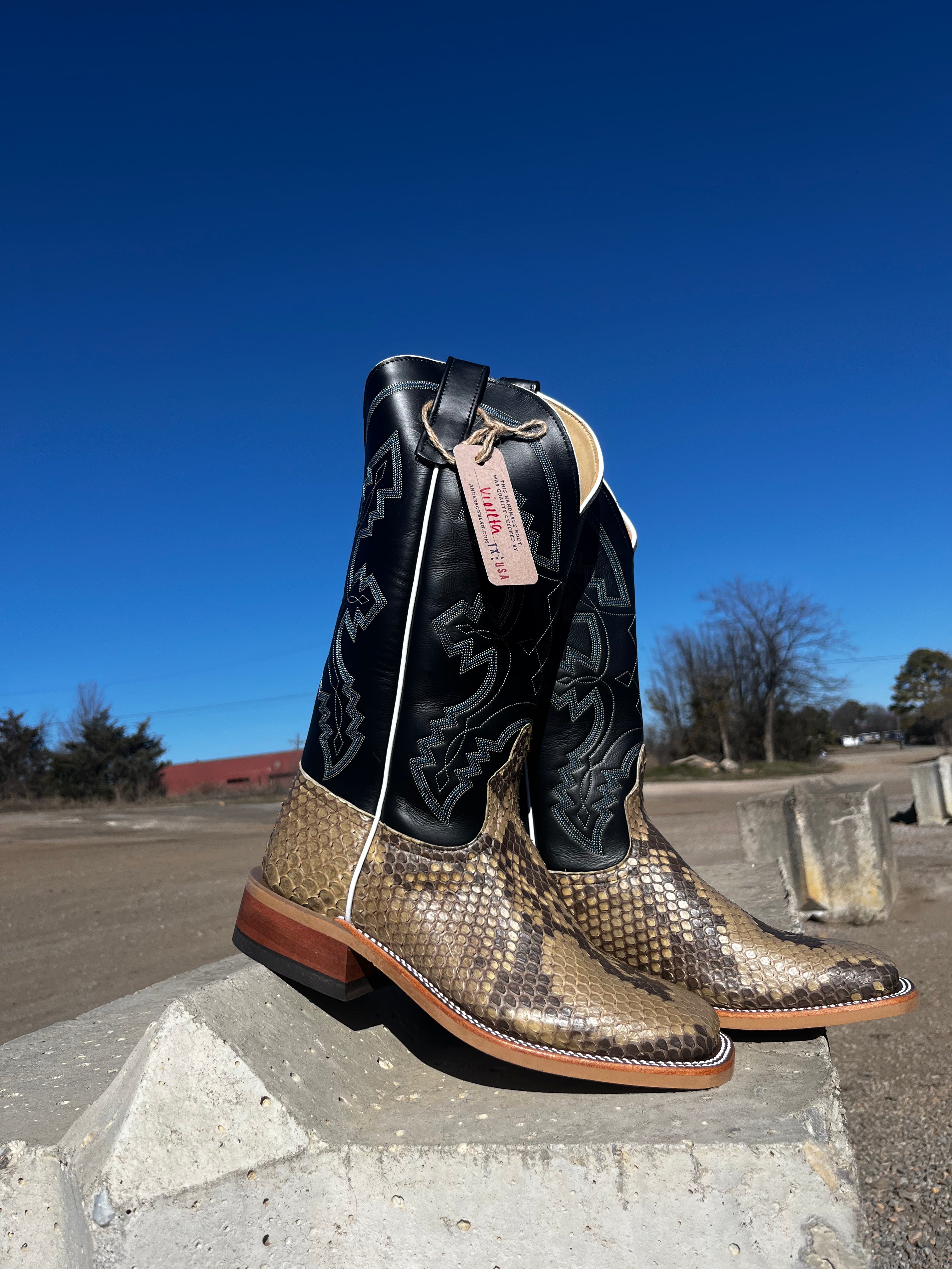 Anderson Bean Python Anderson Bean Python Boot (340561) – Frost Ranch Wear