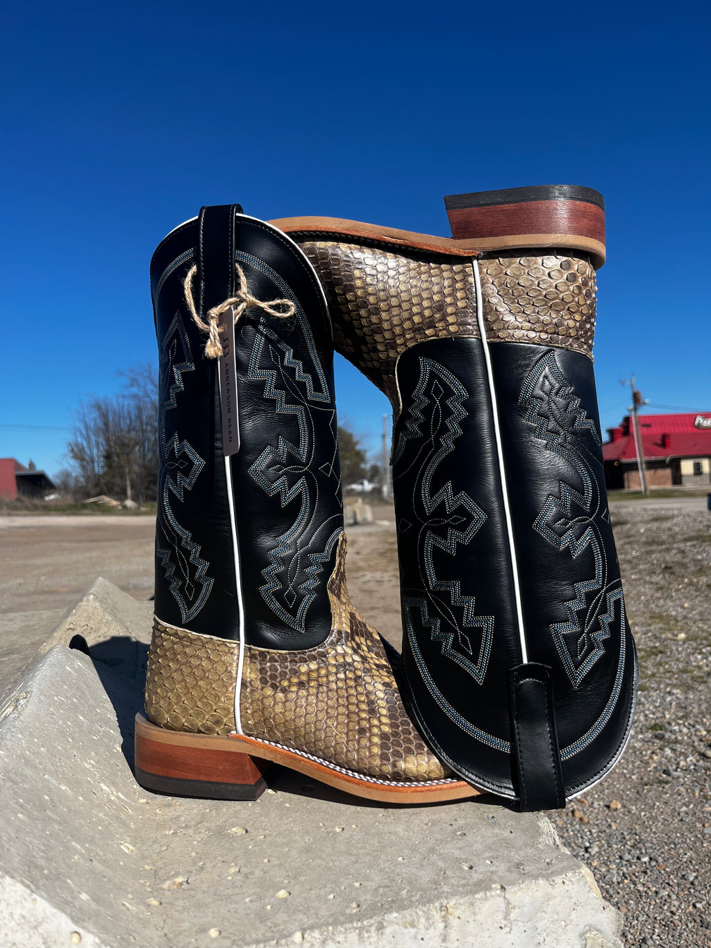 Anderson Bean Python Anderson Bean Python Boot (340561) – Frost Ranch Wear
