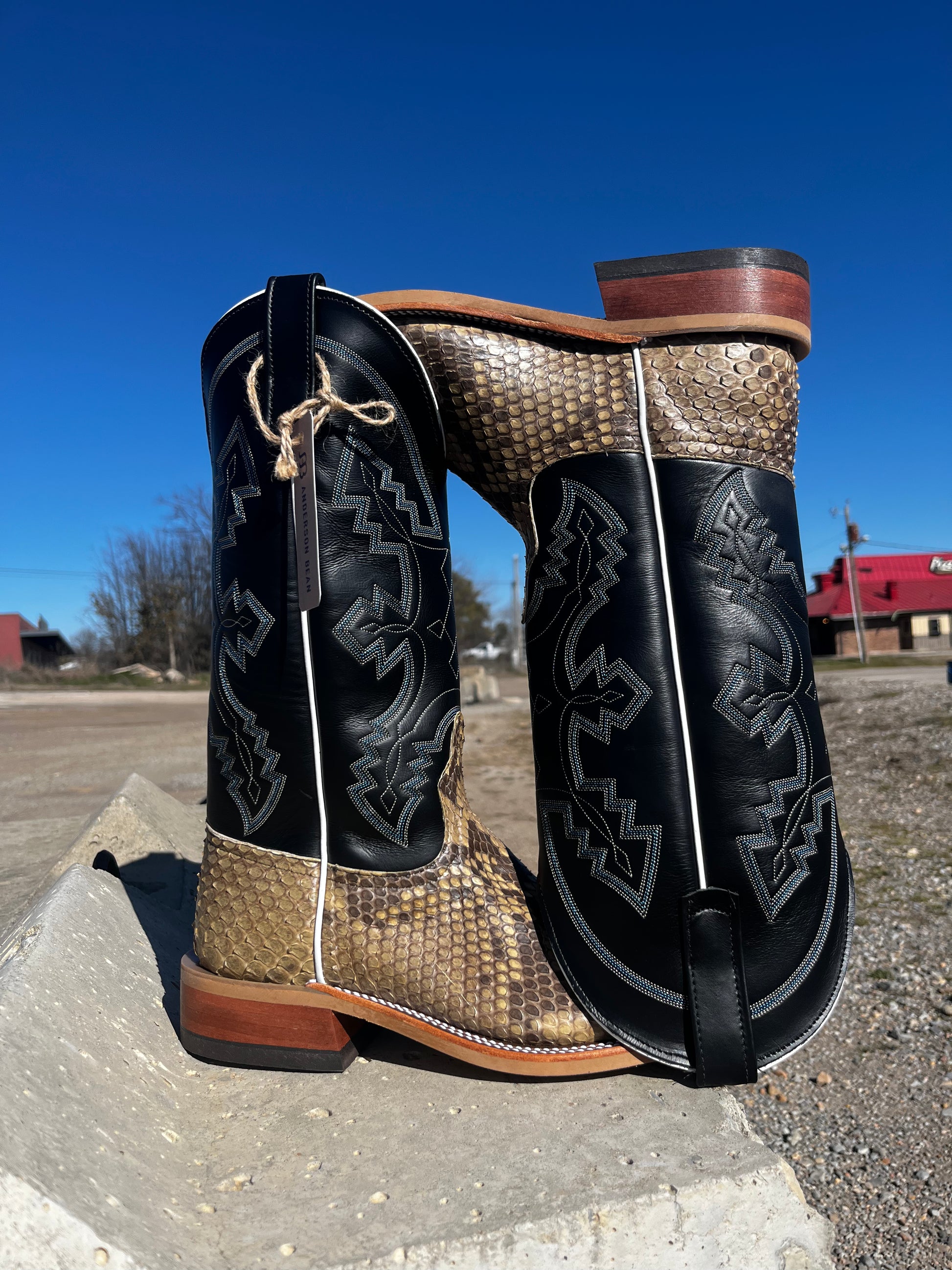 Anderson Bean Python Boot (340561) – Frost Ranch Wear